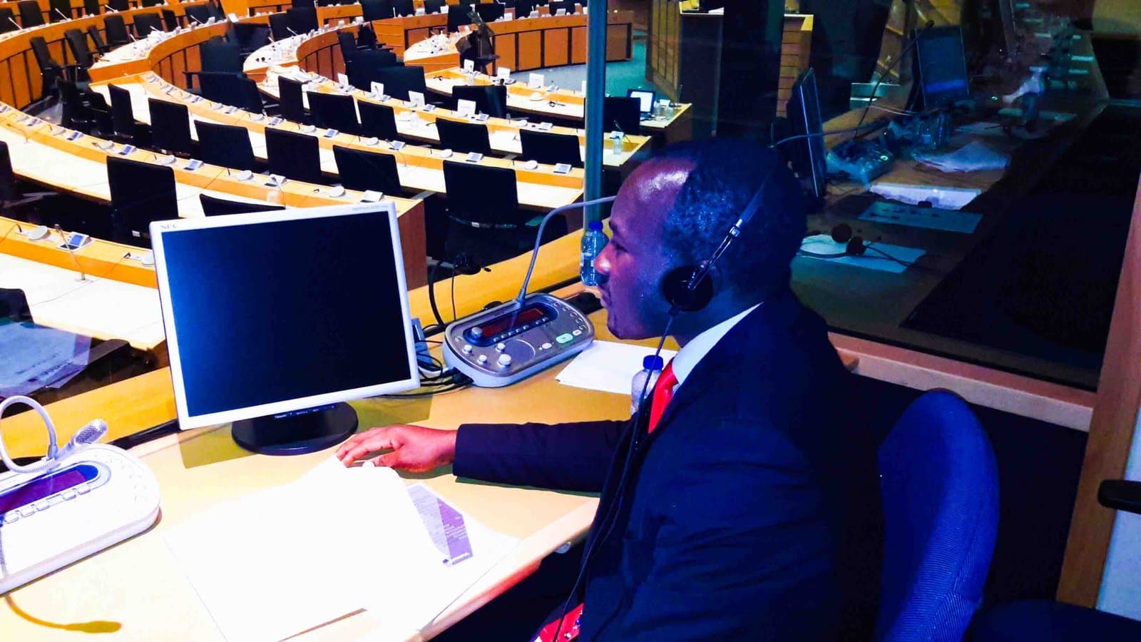 Simultaneous Conference Interpretation